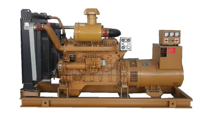 红星上柴250kw大型柴油二手发电机组